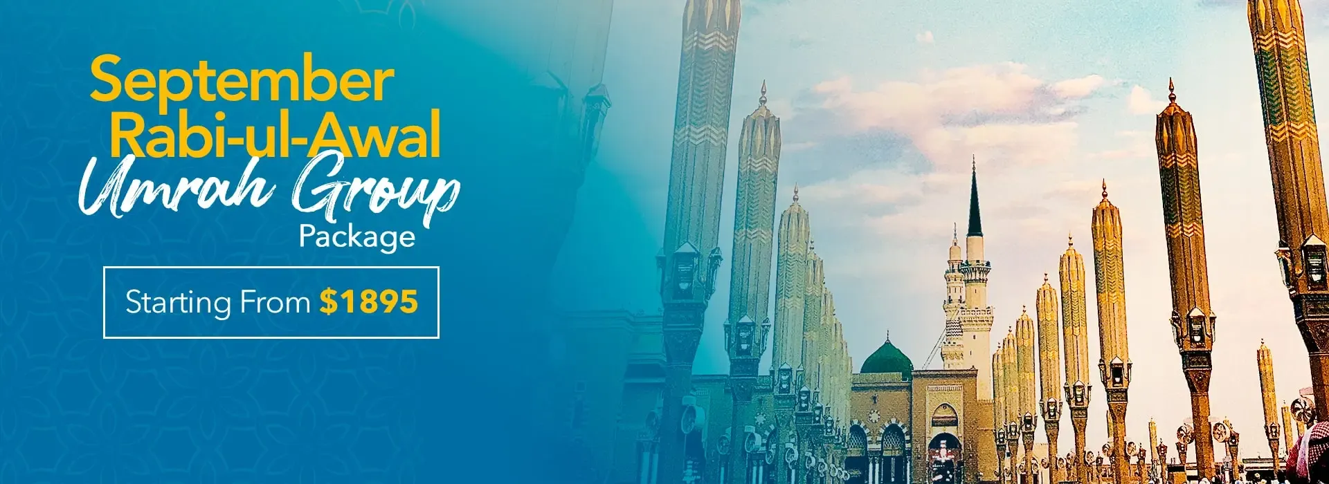 September Rabi-ul-Awal Umrah Group Package