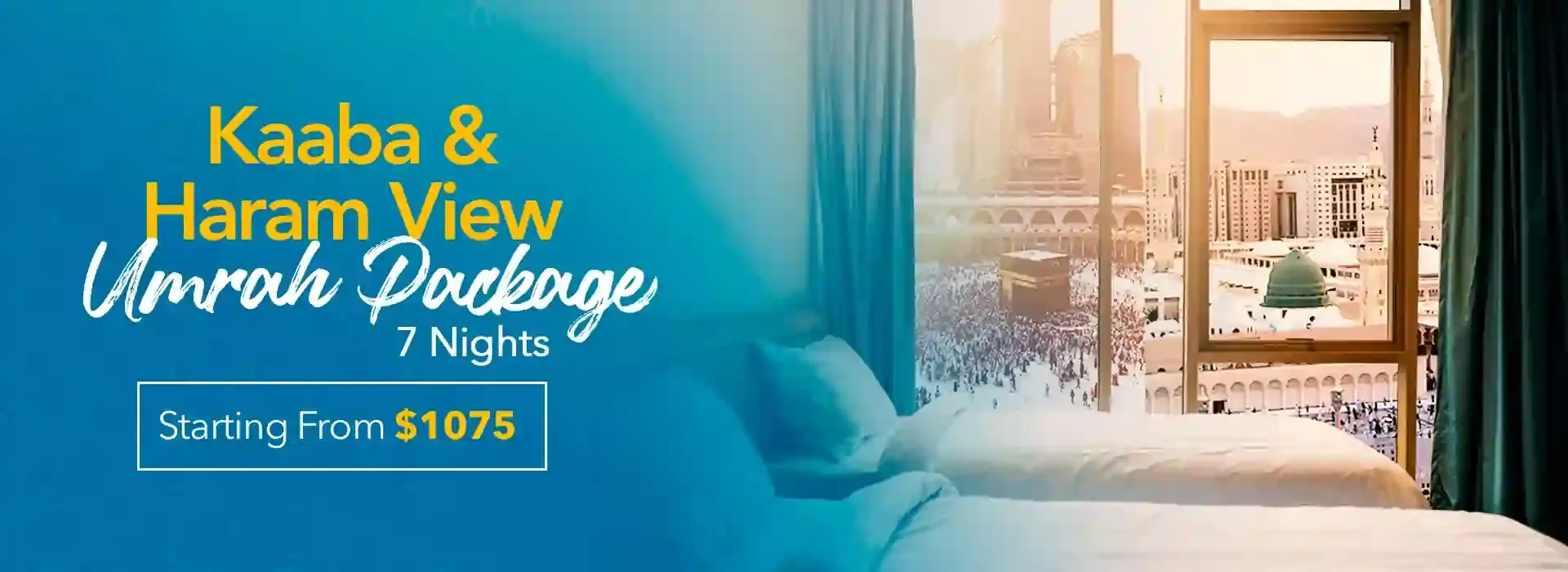 Kaaba & Haram View Umrah Package 7 Nights