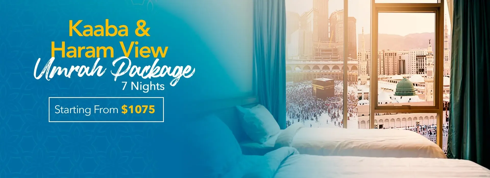 Kaaba & Haram View Umrah Package 7 Nights
